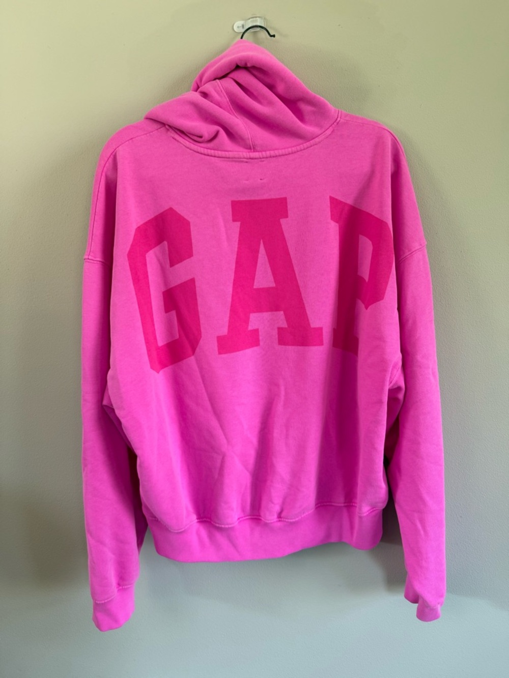 GAP Vintage Soft Crop Logo Hoodie - Picture 3 of 4